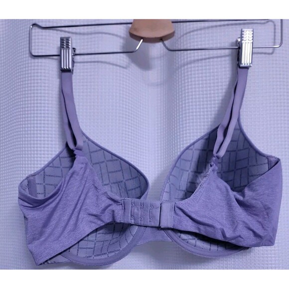 Victoria Secret 36DD Uplift Semi-Lift Underwired Padded Purple Bra - Picture 4 of 6